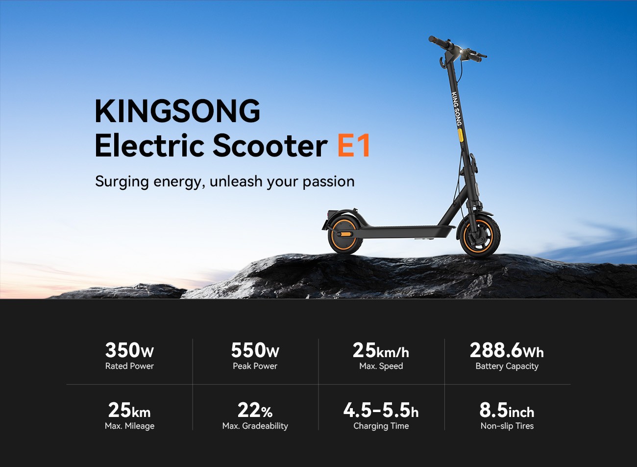 KingSong Electric Scooter E1