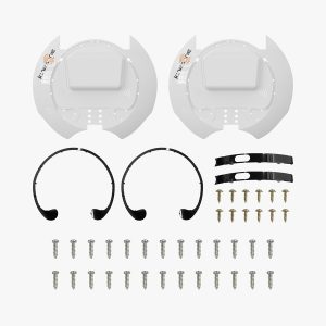 16S PRO White Side Cover Set